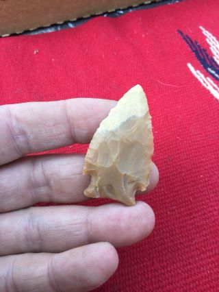 Indian Artifacts / Fine Ohio Corner Notch Point/ Authentic Arrowheads