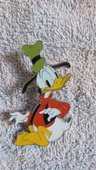 Disney Pin Donald Duck As Goofy D23 Expo Le 500