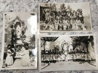 Vintage Native American Bureau Catholic Indian Missions Pictures Wash Dc 1930’s
