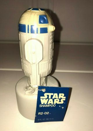 Star Wars R2 - D2 Shampoo Plastic Bottle - Factory With Tags 1981 4