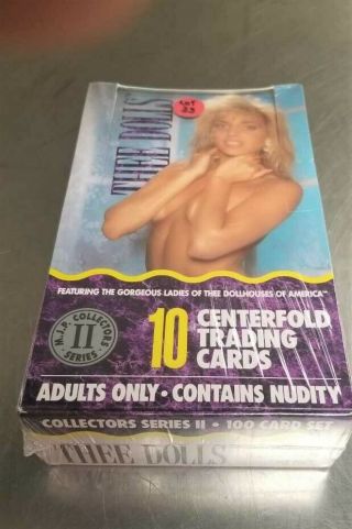 Thee Dollhouse Mip Collector Series Box Adult Trading Cards