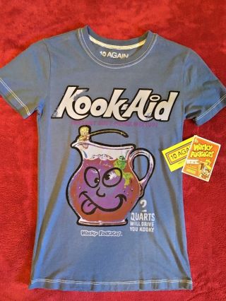 Wacky Packages T - Shirt Kook - Aid Kids S (small 6) With Tags Nwt Topps