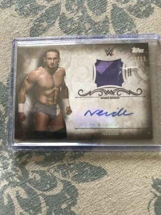 2016 Topps Wwe Undisputed Autograph Relic Neville /99