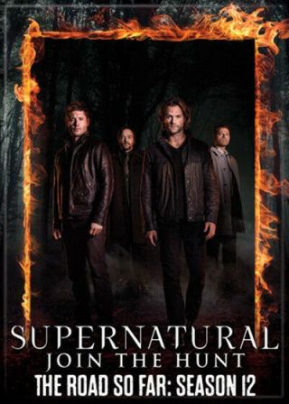 Supernatural Tv Series The Road So Far: Season 12 Photo Refrigerator Magnet,