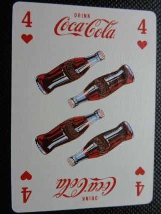 Vintage,  Coca - Cola,  Single,  Swap Playing Card.