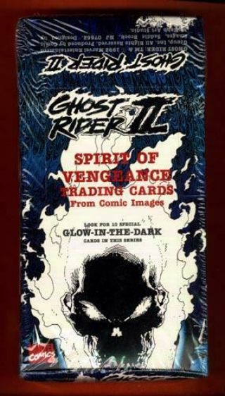 1992 Comic Images Ghost Rider Ii Spirit Of Vengeance Factory Box