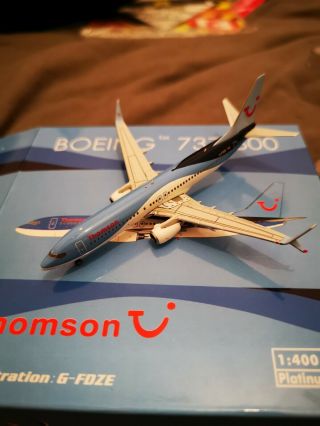 Phoenix 1/400 Thomson Airways Boeing 737 - 800 G - Fdze