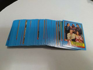1983 Topps " The A - Team " Trading Card Set (66/66) Ex - Plus 7 Stickers