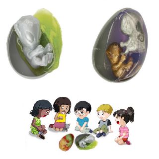 Alien Egg Baby Embryo Gel Birthpod Kids Party Loot Goodie Bag Filler Favour Fun