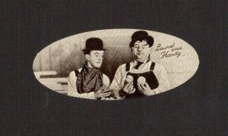 Stan Laurel & Oliver Hardy 1934 Carreras Film Star Card 67