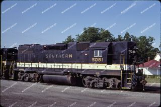 Orig Slide Southern Railway Gp38 - 2 5081 Kodachrome Slide Processed