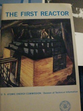 VINTAGE 5 1960S NUCLEAR REACTORS US ATOMIC ENERGY COMMISSION BOOKLETS BOOKS 2