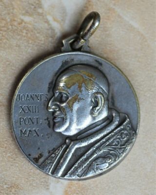 " Good " Pope Saint John Johannes Xxiii Pont Max Concil.  Oecumenicum Vat Ii Medal