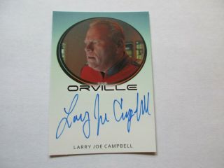The Orville Season One Larry Joe Campbell As Steve Newton Autograph Season 1