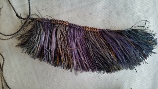 Vintage Papua Guinea Grass/Palm Fiber Armbands Ethnographic - 4 units 7