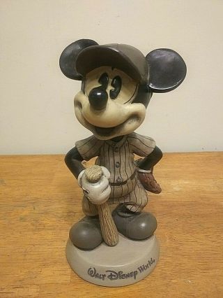 Disney Mickey Mouse Baseball Bobble Head Nodder