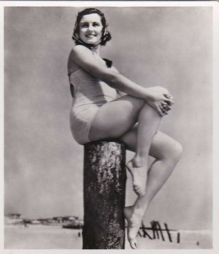 Elsa Vanstone - Ardath Hollywood Movie Star Pin - Up/cheesecake 1938 Cig Card