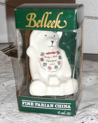 Fine Irish China - 1998 Belleek Bell " Baby 