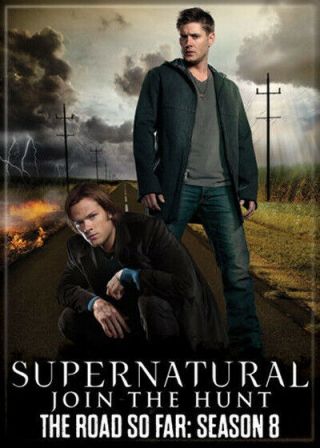 Supernatural Tv Series The Road So Far: Season 8 Photo Refrigerator Magnet,