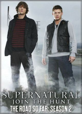 Supernatural Tv Series The Road So Far: Season 2 Photo Refrigerator Magnet,
