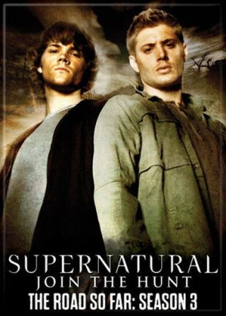 Supernatural Tv Series The Road So Far: Season 3 Photo Refrigerator Magnet,
