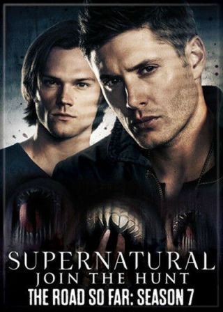 Supernatural Tv Series The Road So Far: Season 7 Photo Refrigerator Magnet,