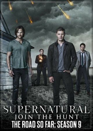 Supernatural Tv Series The Road So Far: Season 9 Photo Refrigerator Magnet,