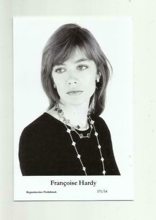 (n465) Francoise Hardy Swiftsure (371/54) Photo Postcard Film Star Pin Up