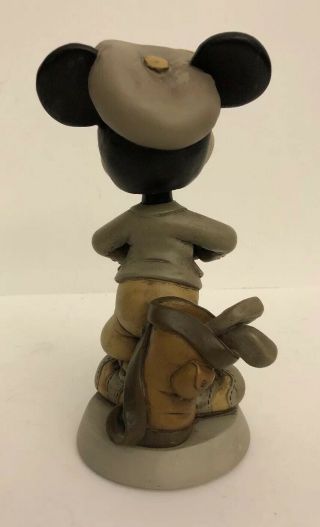 Vintage Mickey Mouse Walt Disney World Golf Golfer Bobblehead Statue Collectable 5