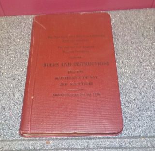 York Haven And Hartford Rules & Instructions Railroad Company 1916