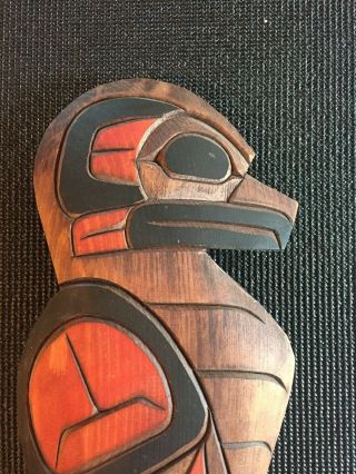 Northwest Coast First Nations native Carving Art Eagle Carving Combine 3