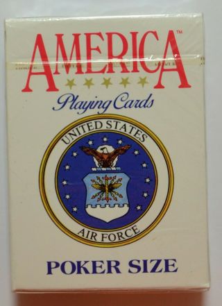United States Air Force Hoyle Deck Playing Cards Military Usa Made