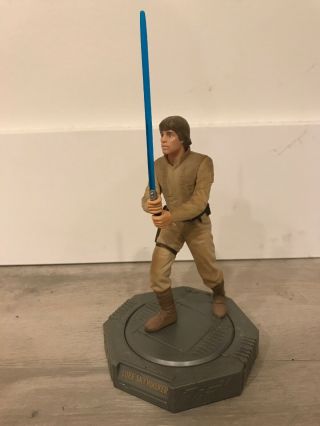 Luke Skywalker Star Wars 1998 Lucasfilm Ltd Hasbro Statue 8.  5 " Low Bid