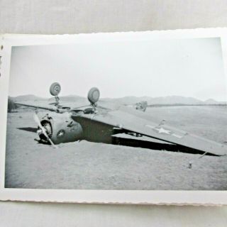 Spiral Bound Booklet 12 B&w Photographs Crashed Usaf Planes Luke Air Force Base