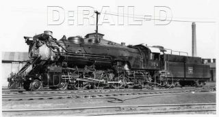 8ff179 Rp 1947/70s C&s Colorado & Southern Railroad 4 - 6 - 2 Loco 374 Denver Co
