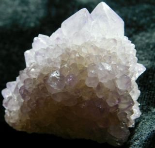 A Perfect Point On This 100 Natural Amethyst Cactus Crystal Cluster 34.  4gr