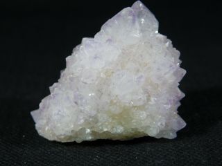 A Perfect Point on This 100 Natural Amethyst Cactus Crystal Cluster 34.  4gr 3