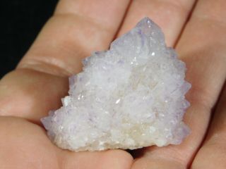 A Perfect Point on This 100 Natural Amethyst Cactus Crystal Cluster 34.  4gr 5