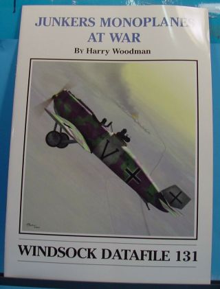 1/72 - 1/48 - 1/32 Wwi Airplane Windsock Datafile 131 Junkers Monoplanes At War