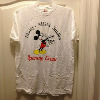 Disney - Mgm Studios Opening Crew T - Shirt Adult Size L Never Worn