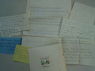 1958 Envelope Of Writings To Margaret Vineland Nj Neighbor