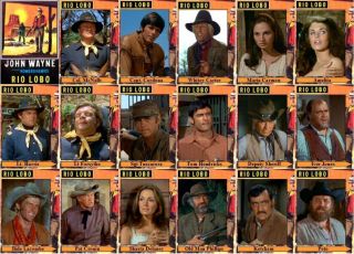 Rio Lobo John Wayne Movie Trading Cards Jorge Rivero