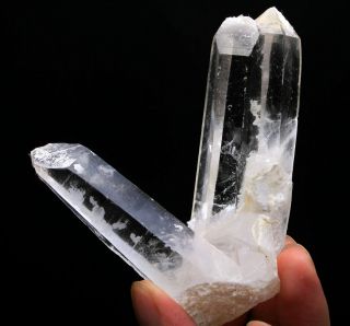 146g Find Rare Beauty Natural White Clear Quartz Crystal Cluster Specimen620