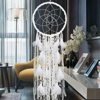 Extra Large Dream Catcher Kids Wall Hanging Decoration Handmade White Feather Bo 6