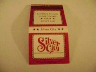 1 - Match Book,  " The Silver City Casino ",  Las Vegas,  Complete.