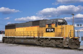 Norfolk Southern Sd60 6534 " Union Pacific Paint " Slide
