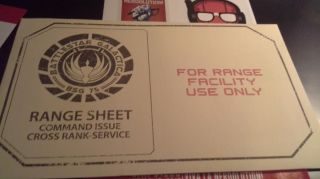 Battlestar Galactica Range Sheets Loot Crate June 2015,  Nerdhq Stickers