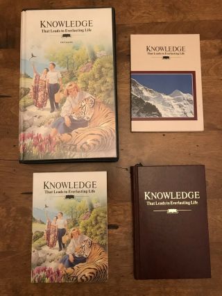 Watchtower Knowledge That Leads To Everlasting Life 3 Covers And Cassette
