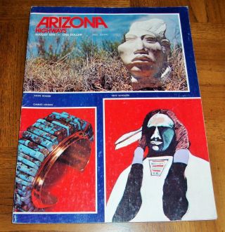 ARIZONA HIGHWAYS 12 INDIAN ISSUES - INDIAN ARTS & CRAFTS COLLECTIBLE - ABT $3 EA 3