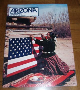 ARIZONA HIGHWAYS 12 INDIAN ISSUES - INDIAN ARTS & CRAFTS COLLECTIBLE - ABT $3 EA 4